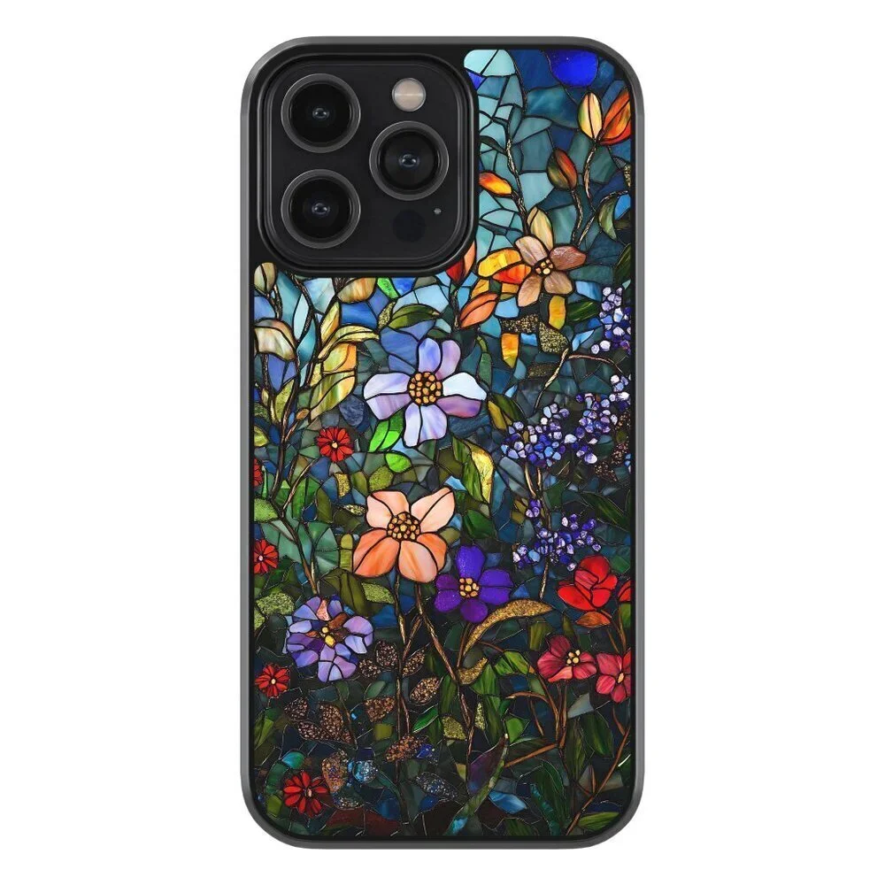 Floral Phone Cover – iPhone 16, 15 Pro, 14, Galaxy S25, S24, S24 Ultra, Pixel 9